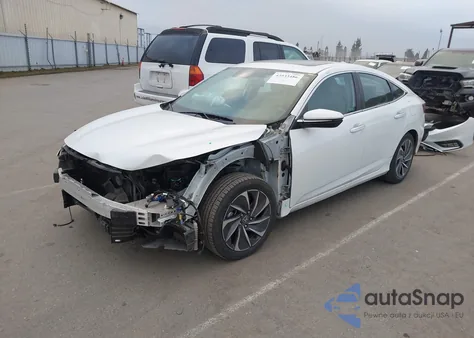 2021 Honda Insight Touring z USA, uszkodzony, nr VIN 19XZE4F95ME000255